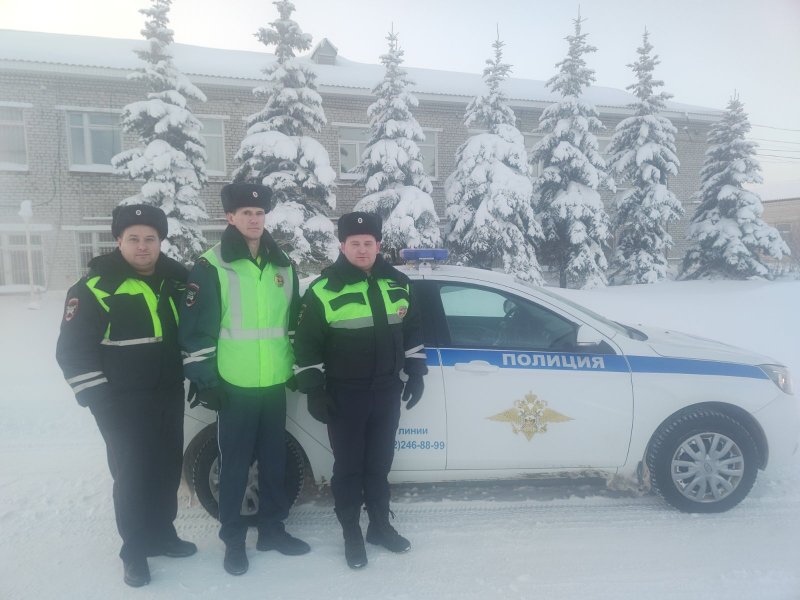 В Соликамске сотрудники Госавтоинспекции в новогоднюю ночь спасли потерявшегося мужчину